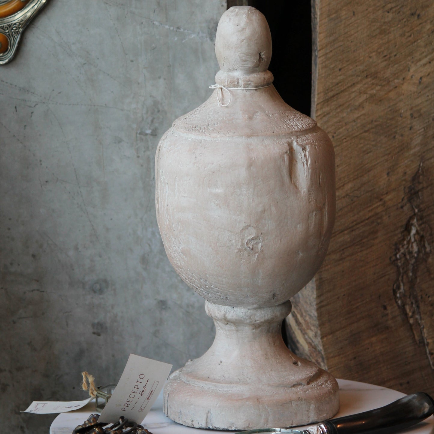 Puntera Figura Madera