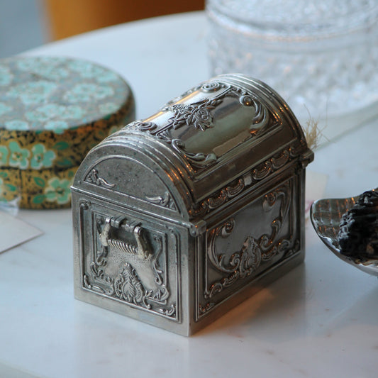 Vintage Godinger Silver Little Jewerly Trunk