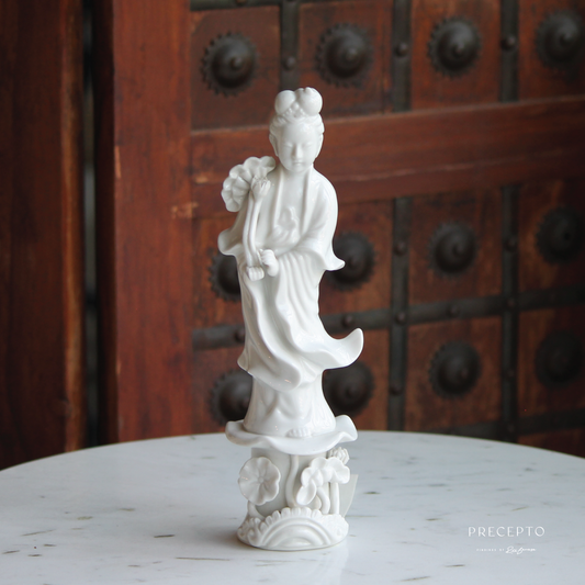 Chinese Guanyin Porcelain Goddess
